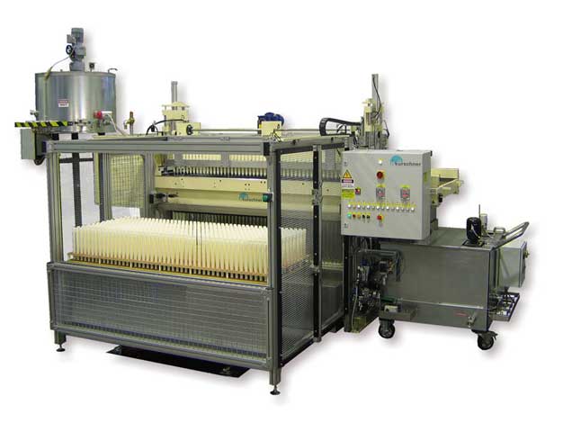 Gießmaschine GM für Kronenkerzen